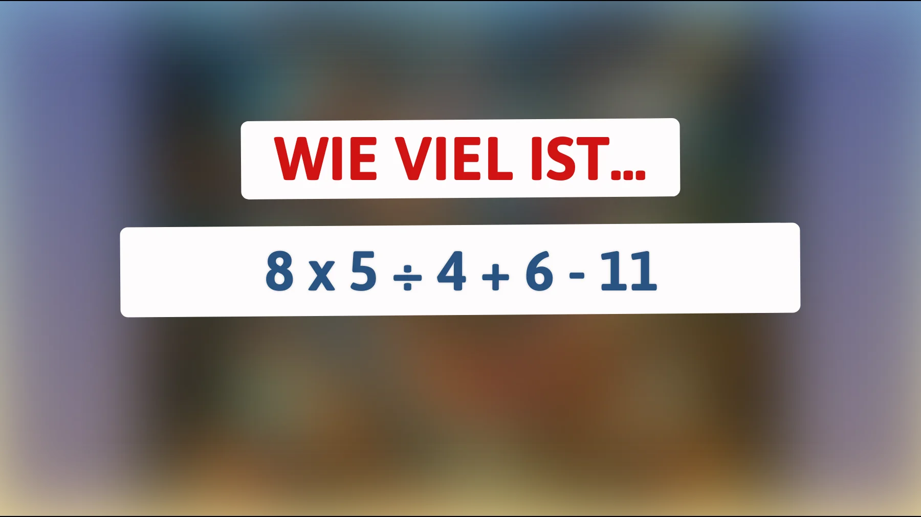 Dieses Rätsel bringt sogar die Klügsten ins Schwitzen: Hast du das Zeug, um die Lösung zu finden?"