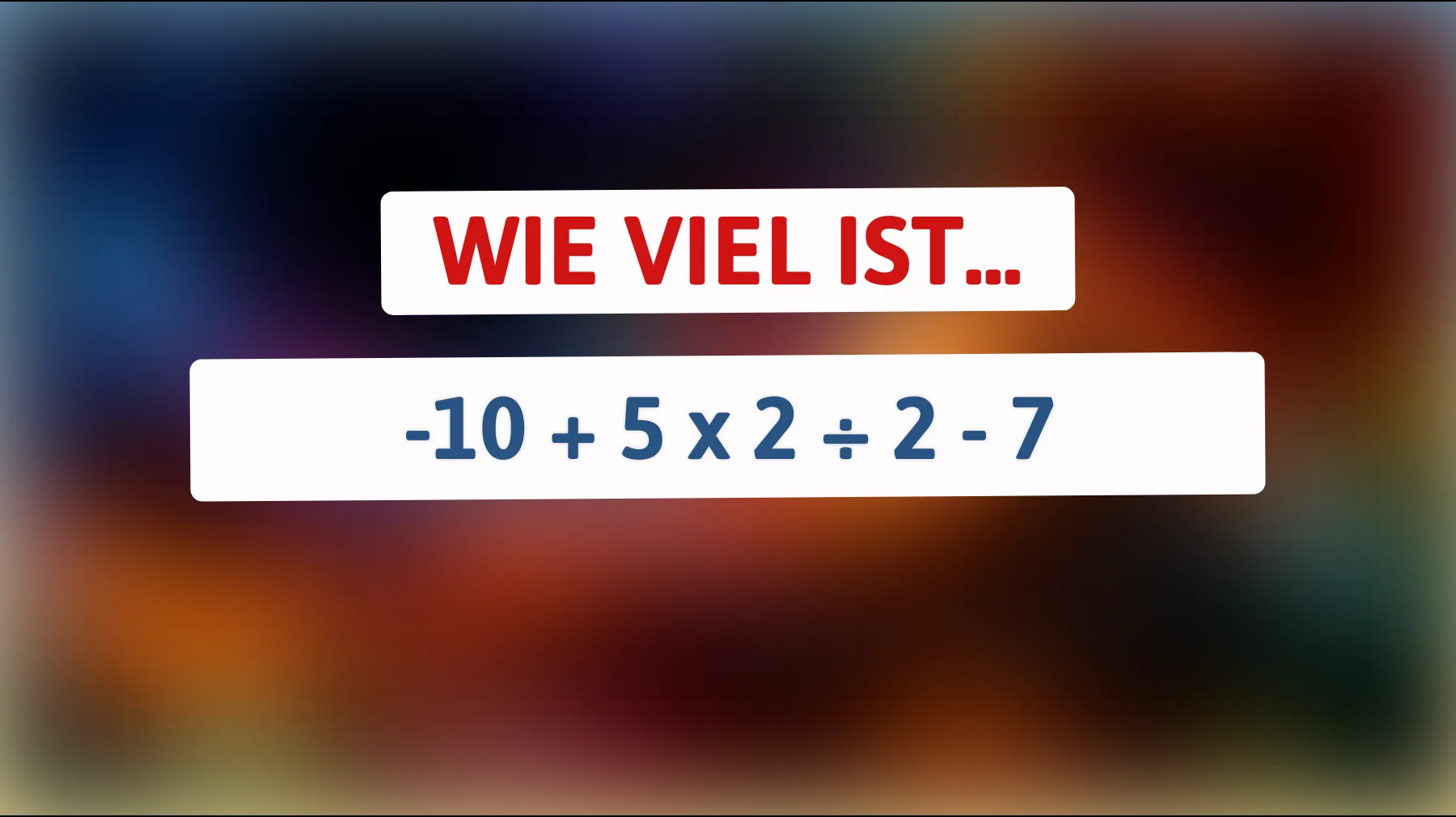 Ist dein Gehirn bereit für die ultimative Mathe-Herausforderung? Entschlüssle, wie diese Gleichung deinen Verstand testet!"