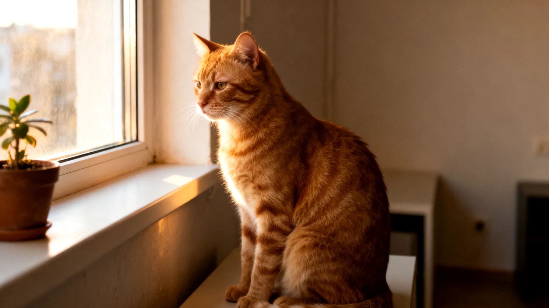 Katzen in Wohnungshaltung leiden häufig unter Stress und Langeweile durch fehlende Reize, eingeschränkten Bewegungsraum und mangelnde Möglichkeiten zum Ausleben ihrer natürlichen Instinkte, was zu Verhaltensproblemen, Übergewicht und psychischen Belastungen führen kann."