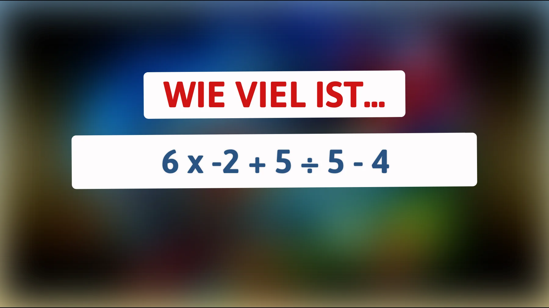 Löse das Rätsel, das selbst ein Genie ins Grübeln bringt! Verblüffend einfache Mathematik – oder doch nicht?"