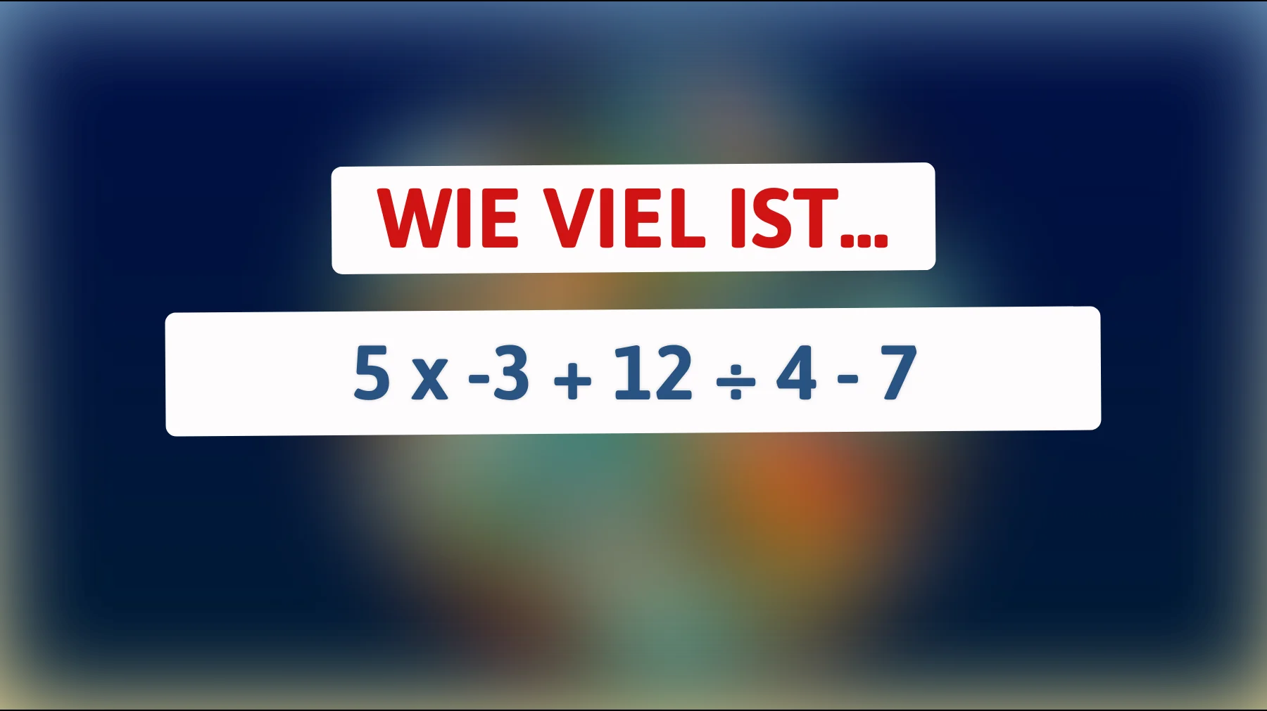 Nur für Genies: Lösen Sie dieses knifflige Zahlenrätsel in Sekundenschnelle!"